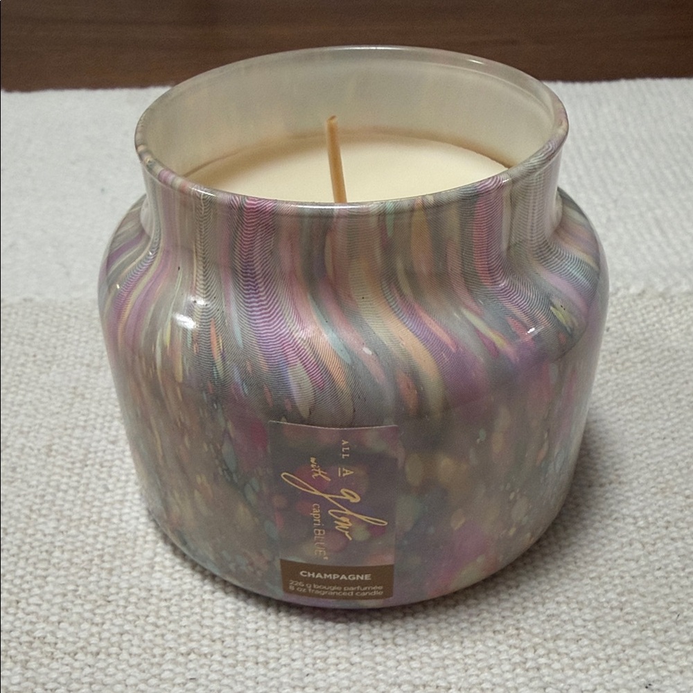 Champagne Candle